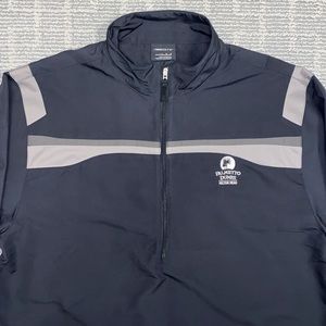 Nike Large Black 1/2 Zip Golf Pullover Windbreaker - Palmetto Dunes